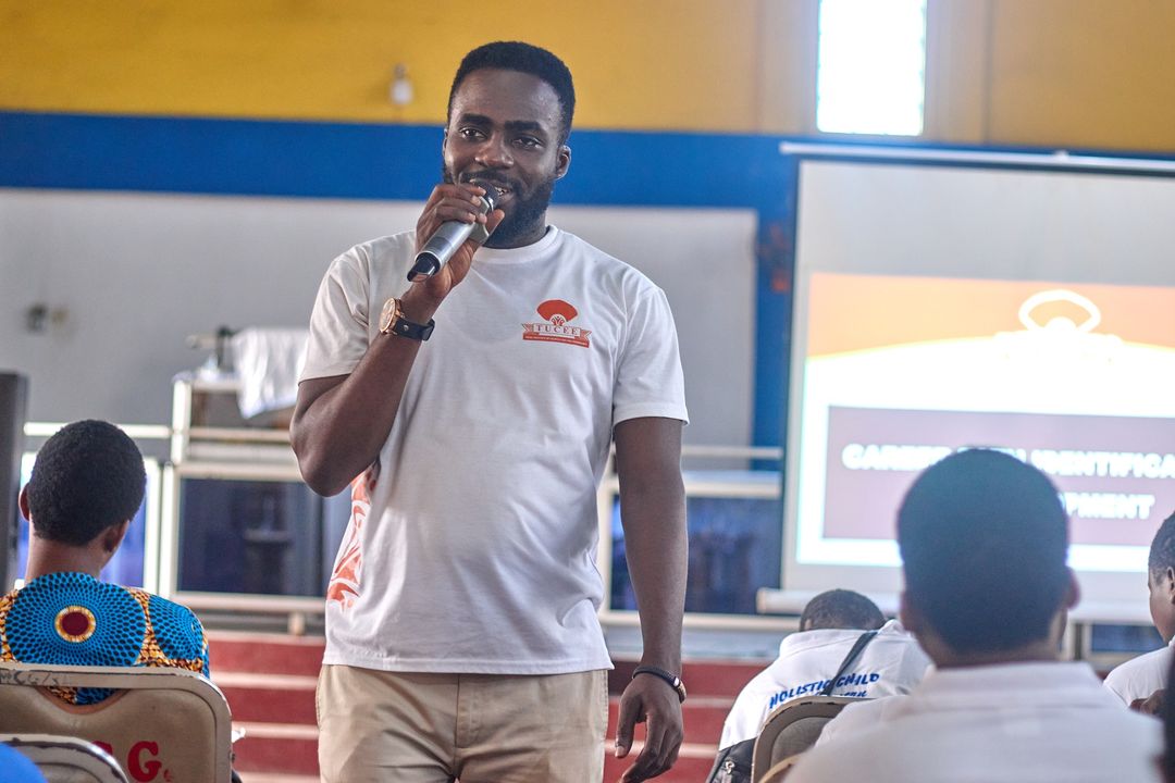 On 17th February 2024, TUCEE led over 700 teenagers in Akuapem Cluster to identify their career path. The Career Path Development program emphasizes talent and personality identification, provides guidance on academic development program choices and career path identification.